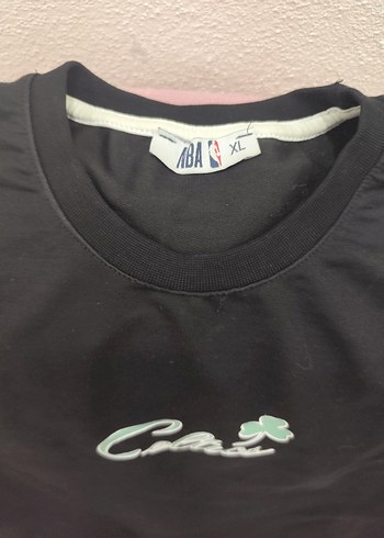 Kadın Siyah Boston Baskılı Sweatshirt - Görsel 2