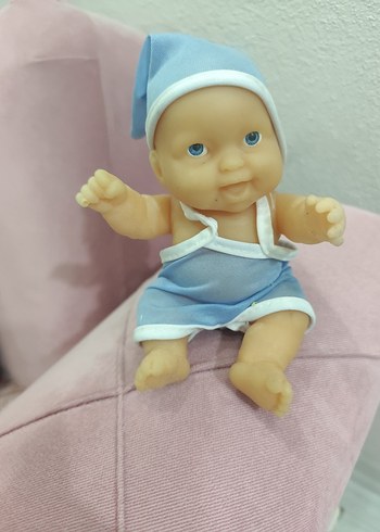 Mavi Bebek Oyuncak Bebek - Görsel 2