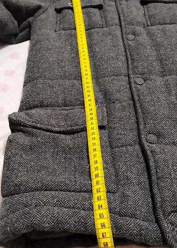 Nebbati Yün Kaşe Kaban - Görsel 3