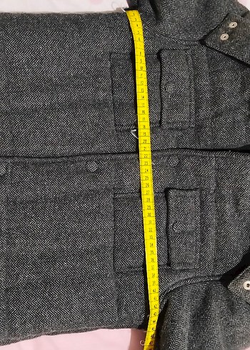 Nebbati Yün Kaşe Kaban - Görsel 2