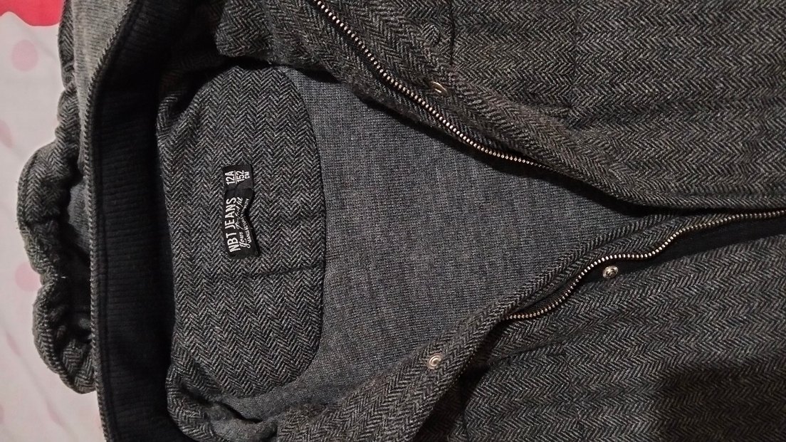 Nebbati Yün Kaşe Kaban - Görsel 5