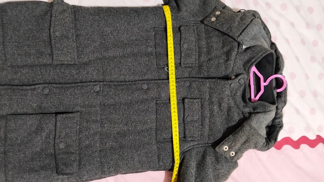 Nebbati Yün Kaşe Kaban - Görsel 2