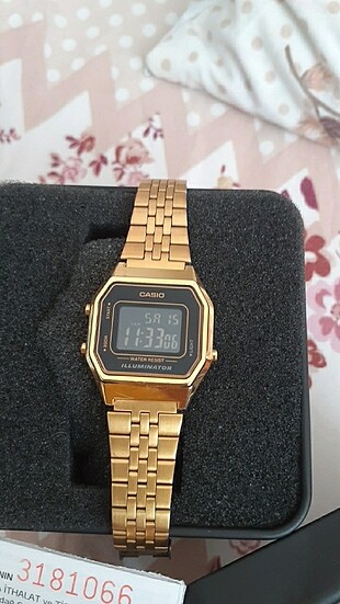 Casio bayan saat gold