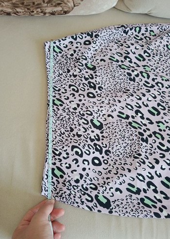 leopar kadın etek