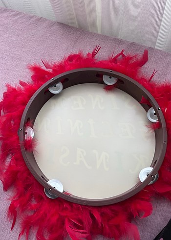 Kırmızı Tüylü Kına Def - Görsel 2