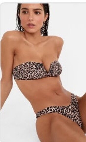 Stradivarius Stradivarius leopar bikini