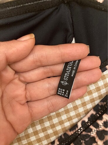 s Beden çeşitli Renk Stradivarius leopar bikini