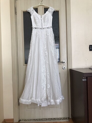 Özel tasarım nikah elbisesi
