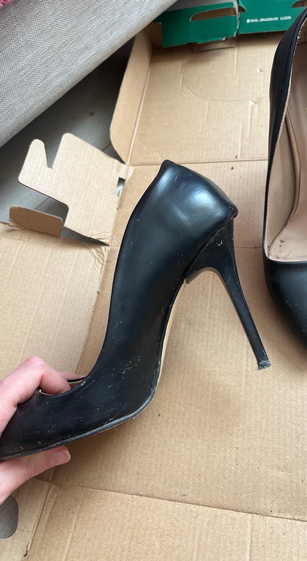 Siyah stiletto - Görsel 2