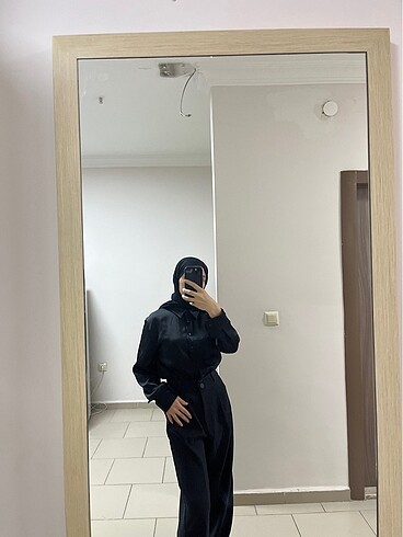 Pull and Bear Siyah tulum