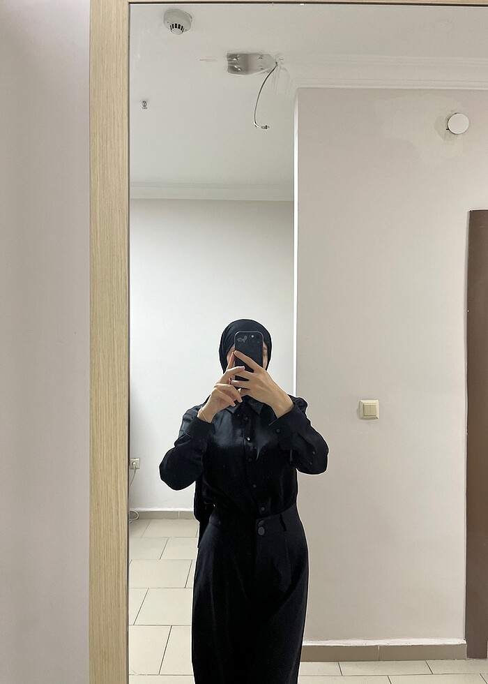 Siyah tulum - Görsel 3