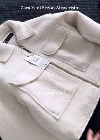 Zara Zara krem ceket