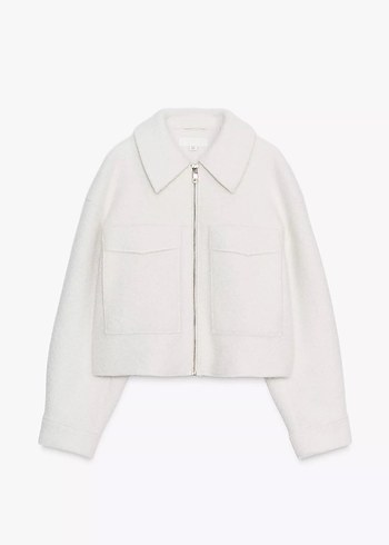 Zara krem ceket