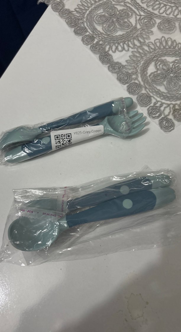 Bükülebilir bebek, Çocuk Çatal ve Kaşık Seti - Görsel 2