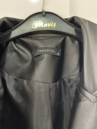 Trendyol & Milla deri blazer ceket