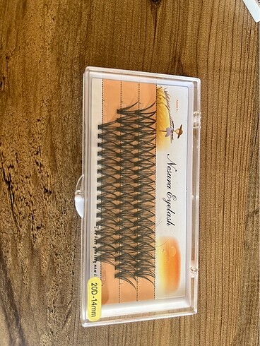 Nasura eyelash 14mm takma ipek kirpik