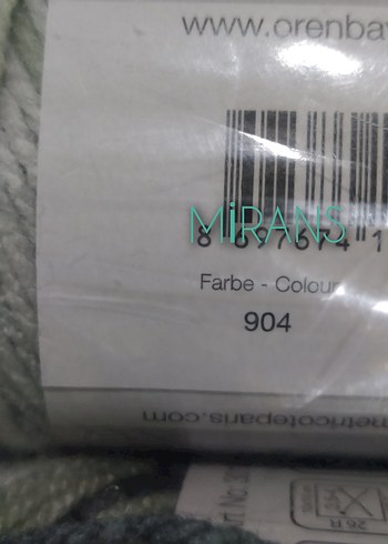 Ören Bayan Favori Batik Üçlü Örgü İpi Renk Kodu:904 - Görsel 6