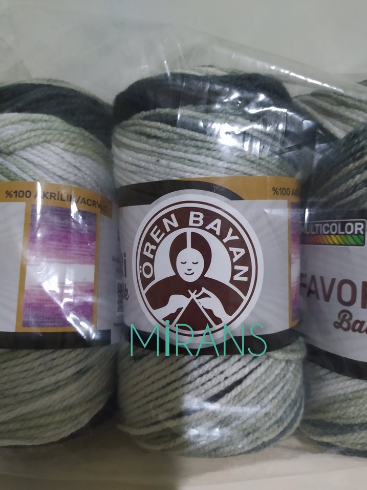 Ören Bayan Favori Batik Üçlü Örgü İpi Renk Kodu:904 - Görsel 3