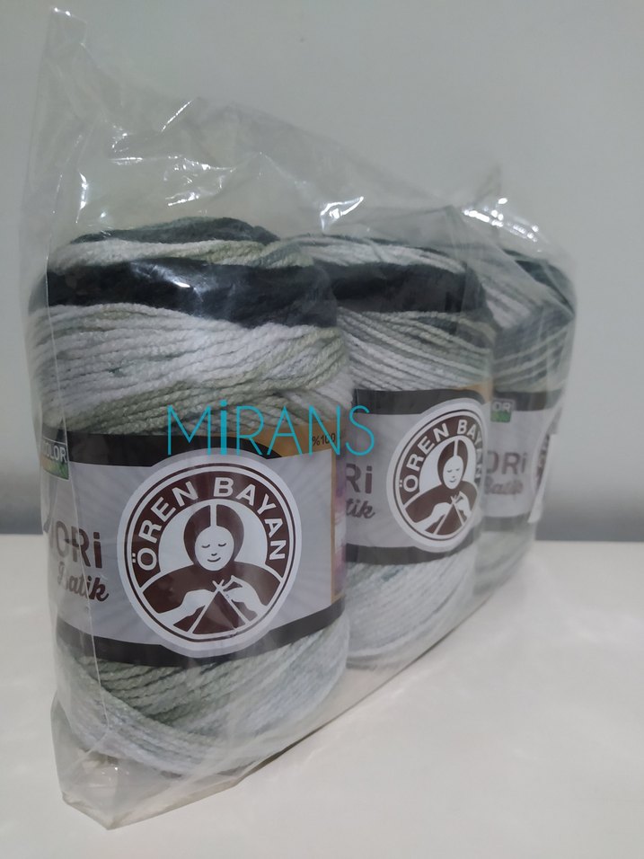 Ören Bayan Favori Batik Üçlü Örgü İpi Renk Kodu:904 - Görsel 4