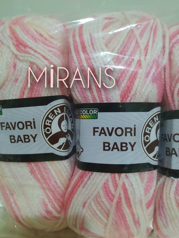 Ören Bayan Favori Baby Üçlü Örgü İpi Renk Kodu:652 - Görsel 5