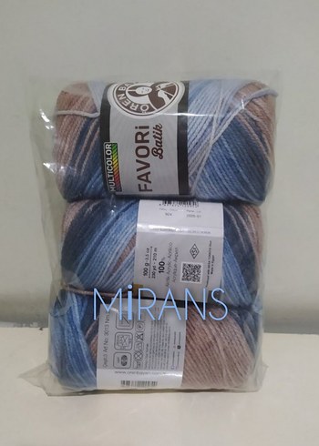 Ören Bayan Favori Batik Üçlü Örgü İpi Renk Kodu:924 - Görsel 4