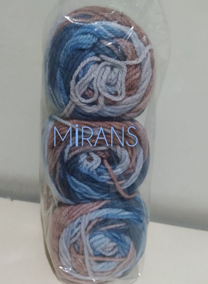 Ören Bayan Favori Batik Üçlü Örgü İpi Renk Kodu:924 - Görsel 5