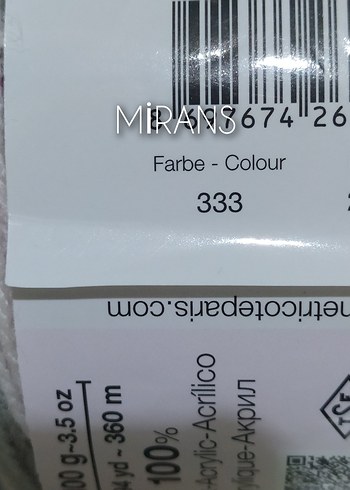 Ören Bayan Sweet Baby Batik 100 gr.Örgü İpi Renk Kodu:333 - Görsel 2