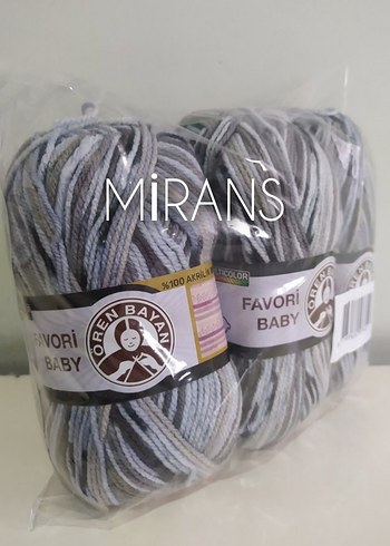 Ören Bayan Favori Baby Üçlü Örgü İpi Renk Kodu:657 - Görsel 4