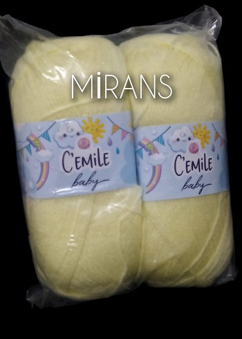 C'emile Baby Sarı Bebek İpi 2'li Paket - Görsel 6