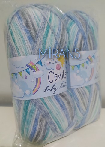 C'Emile Baby Batik  2'li Paket İp - Görsel 2