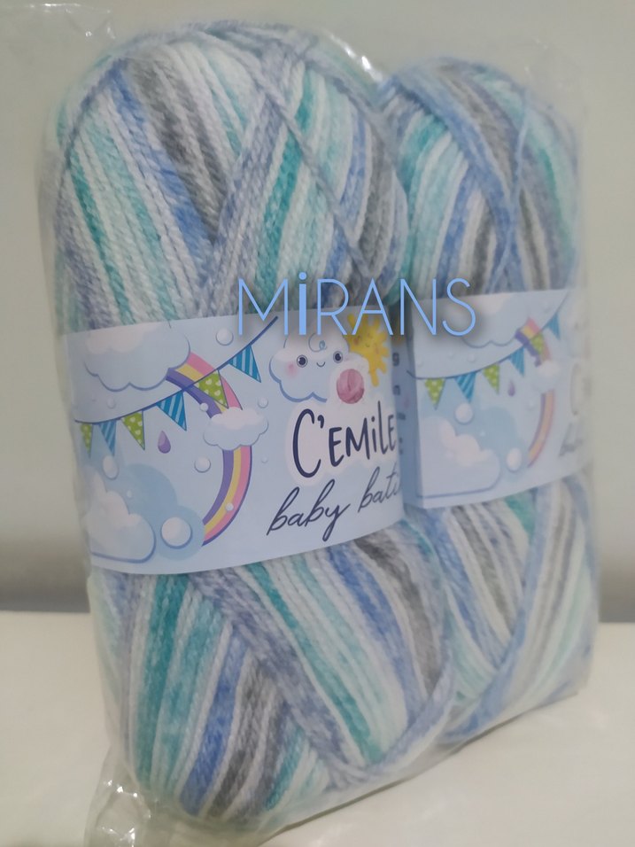 C'Emile Baby Batik  2'li Paket İp - Görsel 2