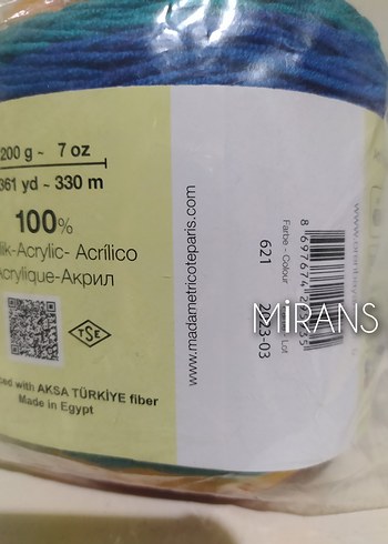 Ören Bayan Trend Cake Örgü İpi Renk Kodu:621 - Görsel 3