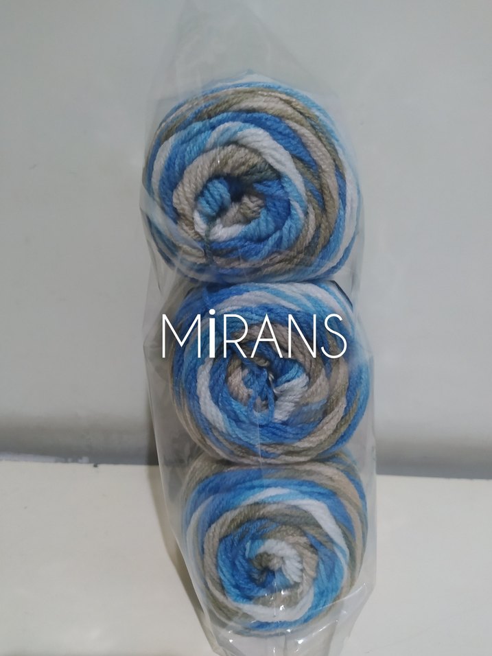 Ören Bayan Sweet Baby Batik Üçlü Örgü İpi Renk Kodu:327 - Görsel 5