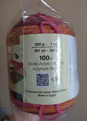Beden çeşitli Renk Ören Bayan Trend Cake 200 gr. Örgü İpi
