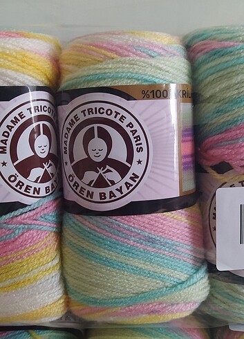 Ören Bayan Sweet Baby Batik Multicolor Örgü İpi