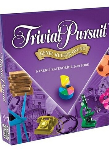 Trivial Pursuit Genel Kültür Kutu Oyunu Türkçe