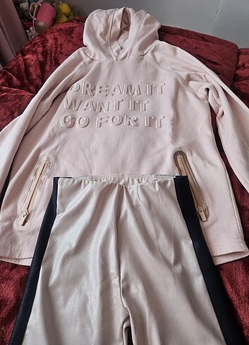 8 Yaş Beden Zara tayt sweat takım