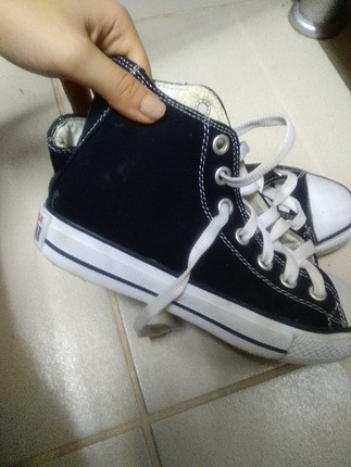 36 Beden siyah Renk siyah converse