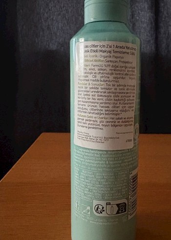 Yves Rocher Pure Camomile Makyaj Temizleme Sütü