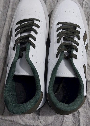 Erkek Beyaz Spor Ayakkabı Bağcıkları - Görsel 5