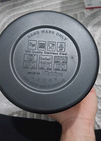 Lider Çelik Termos Gri - Görsel 3