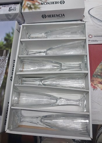 Herencia Açelya Ayaklı Kadeh 6'lı Set - Görsel 2