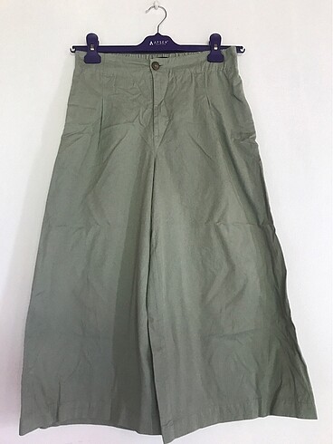 Lc Waikiki yeşil geniş paça pantolon