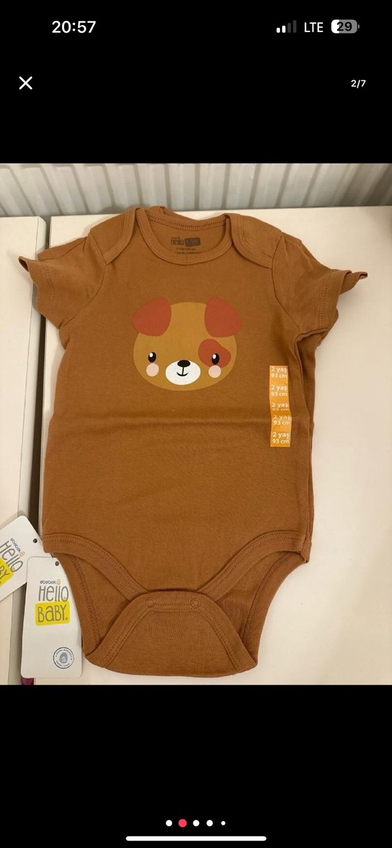 Erkek-kız Bebek Body Zıbın - Görsel 2