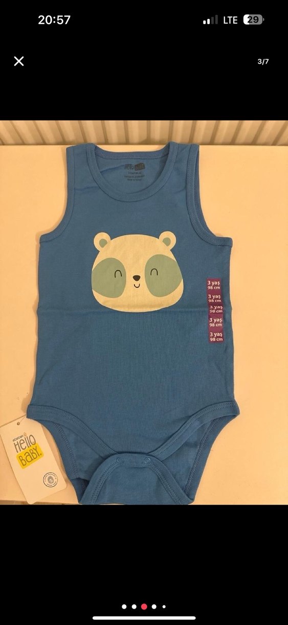 Erkek-kız Bebek Body Zıbın - Görsel 3