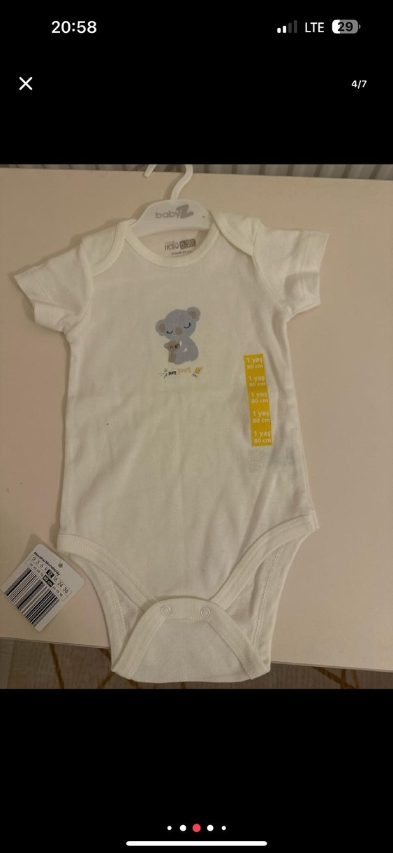 Erkek-kız Bebek Body Zıbın - Görsel 4