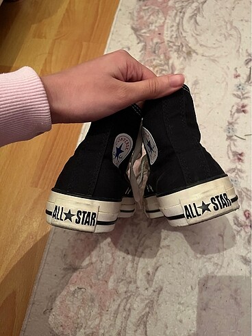 Converse siyah az kullanılmış