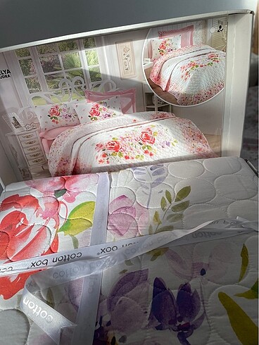 Beden Cotton box yatak örtüsü takımı
