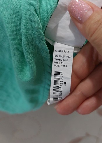 m Beden turkuaz Renk gömlek