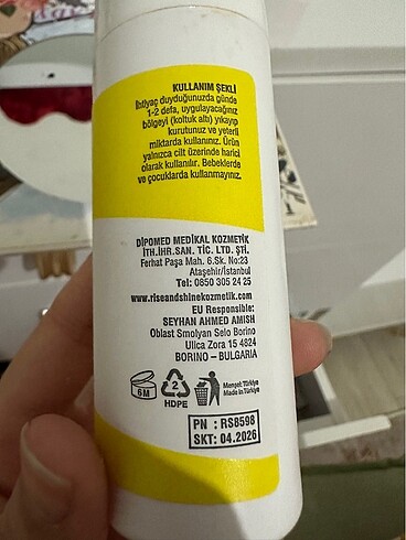 Beden Renk Rool-on deodorant
